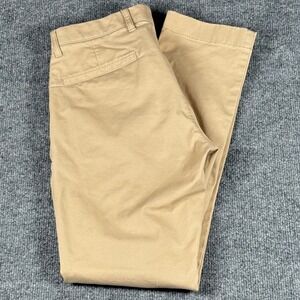 J.Crew Flex Slim 28x30 Khaki Pants Stretch Casual Chino Trousers Office Preppy